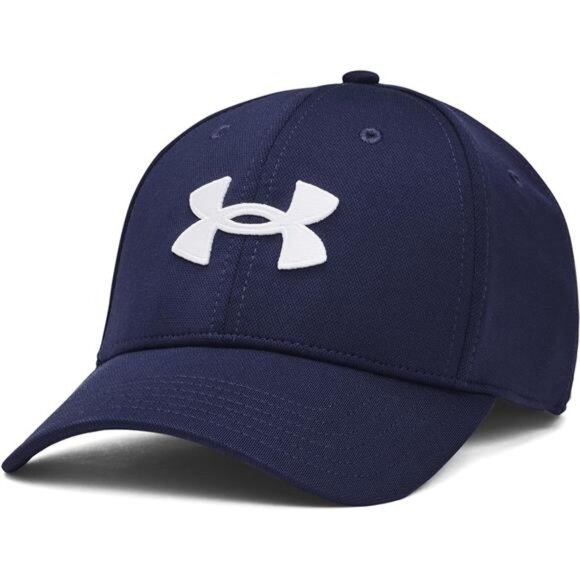 Mens Stretch Fit Baseball Cap UA Classic Fit Embroidered Logo Adjustable Hat - Picture 1 of 4